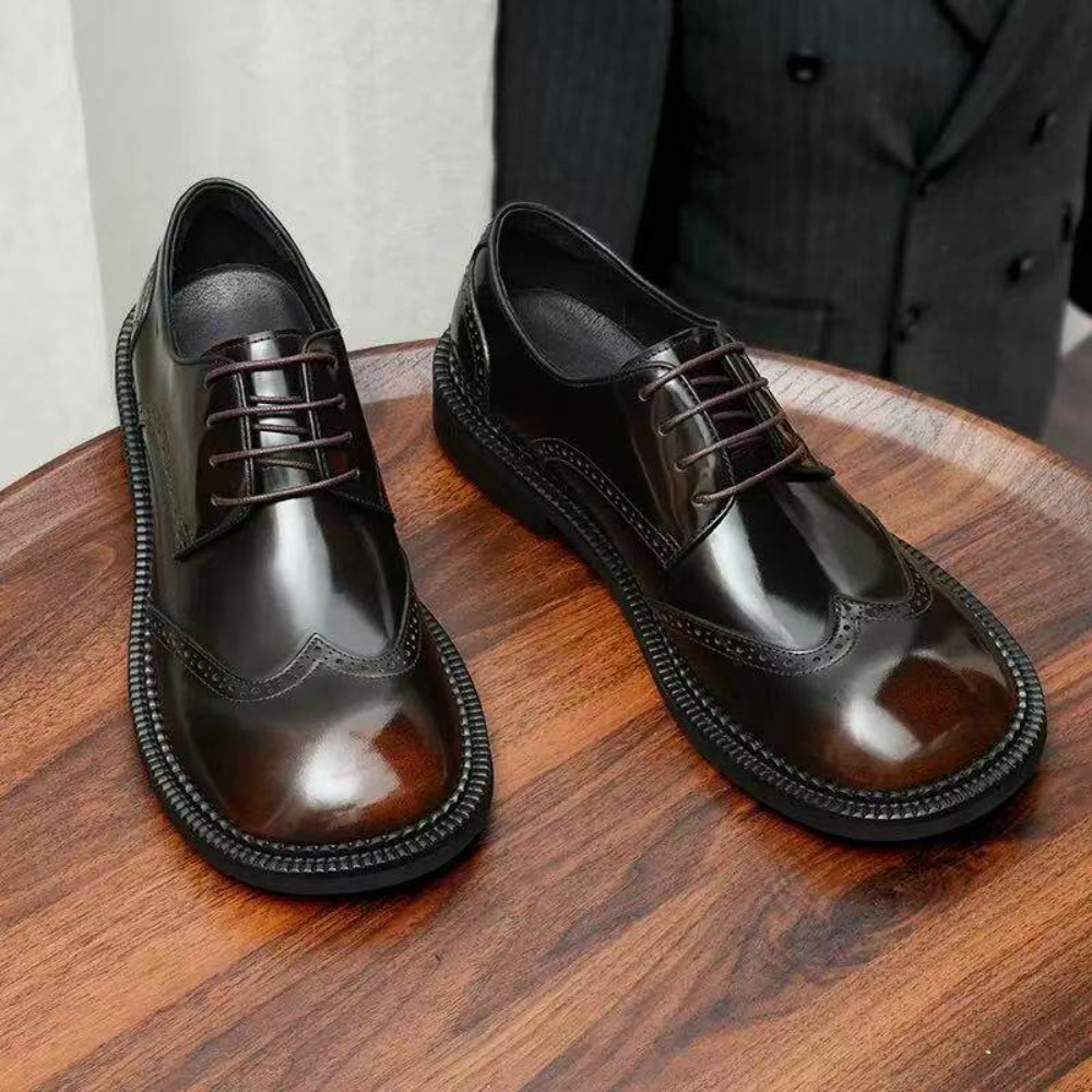 Fashion Men's Genuine Leather  - огляд і ціна Sewing Latex