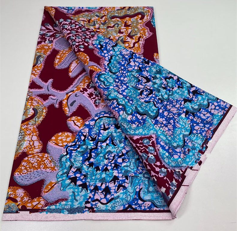Nigeria Ankara Wax Fabric Bloc - огляд і ціна Sewing Batik Fabric