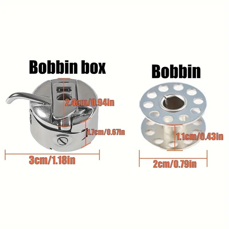 Bobbin Case and Metal Bobbins  - огляд і ціна Textile Sewing Machine